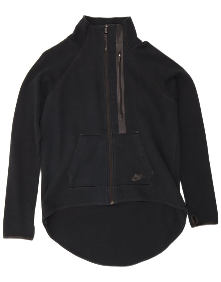 Jachetă de trening pentru femei Nike UK 14, mare, negru, bumbac