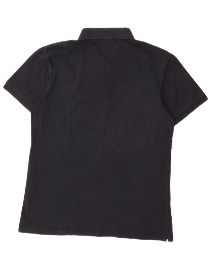 Cămașă polo Fred Perry pentru bărbați, mare, albastru bleumarin, bumbac
