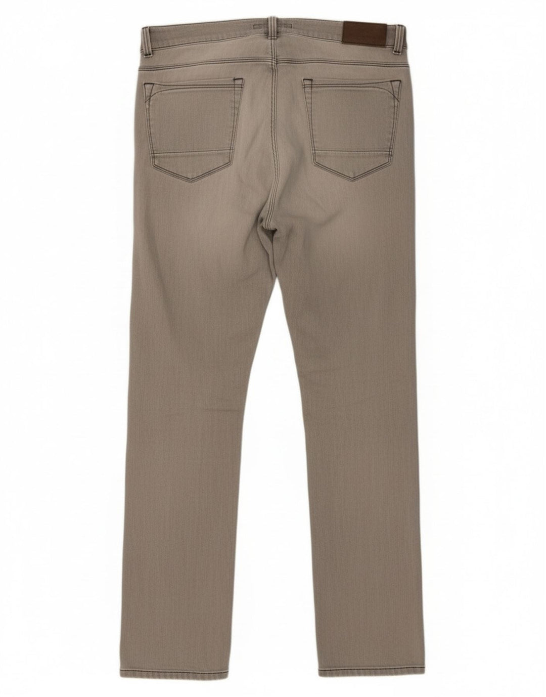 Trussardi blugi slim pentru bărbați W31 L33 bumbac gri