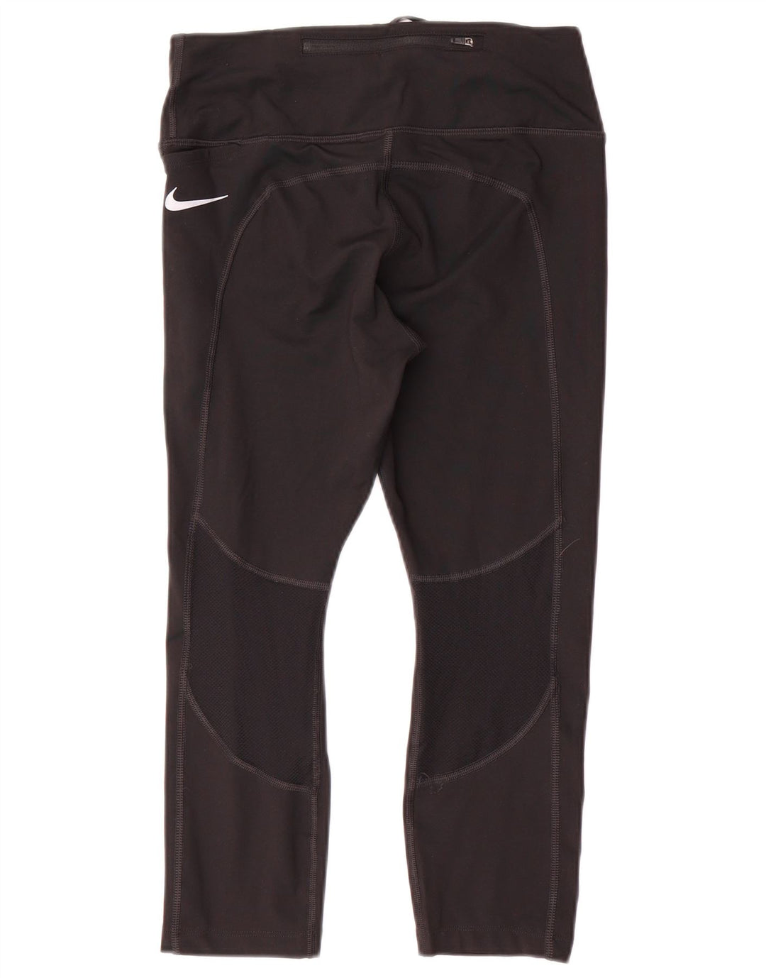 Leggings capri Nike Dri Fit pentru femei UK 14 Poliester mediu negru