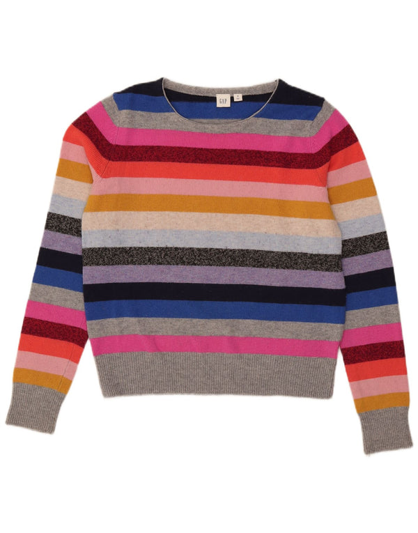Pulover pentru femei Gap cu gât de barcă UK 14 Medium, multicolor, cu dungi
