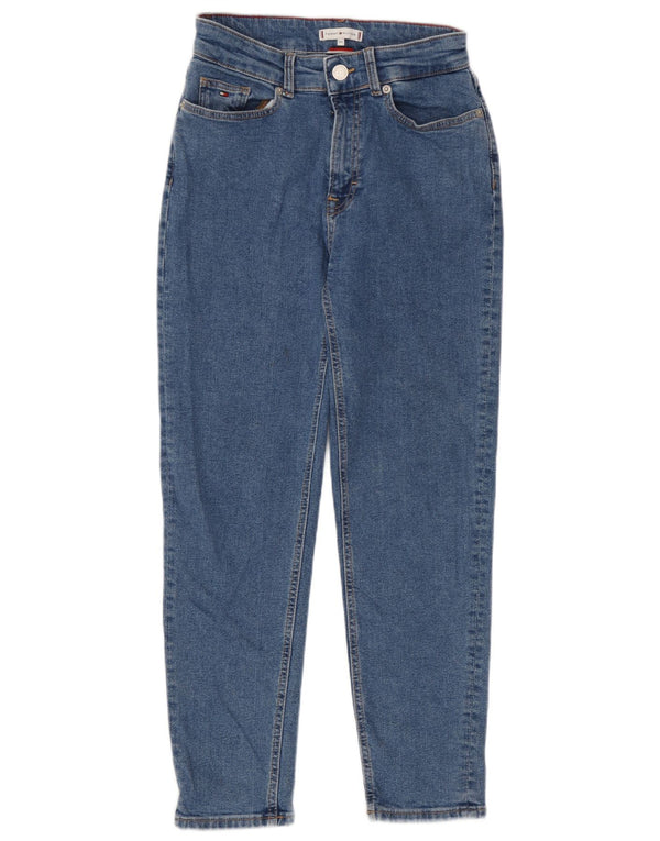 Blugi conici pentru fete Tommy Hilfiger 13-14 ani L26 L25 Bumbac albastru