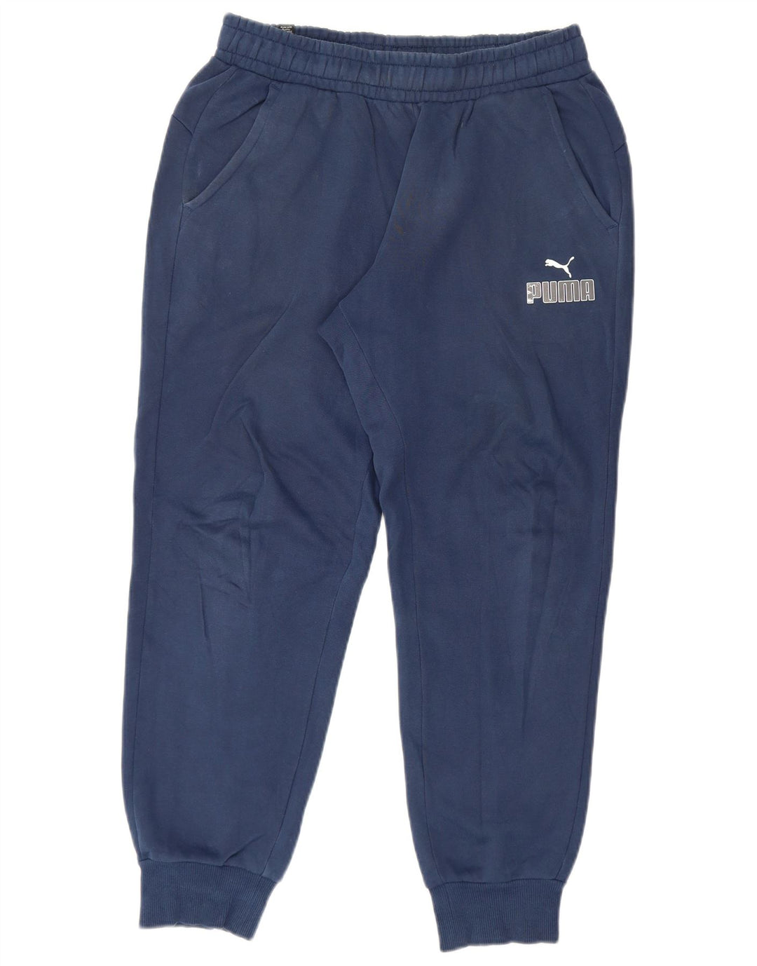 Pantaloni de trening Puma Grafic pentru bărbați Pantaloni de jogging Medium Bleumarin