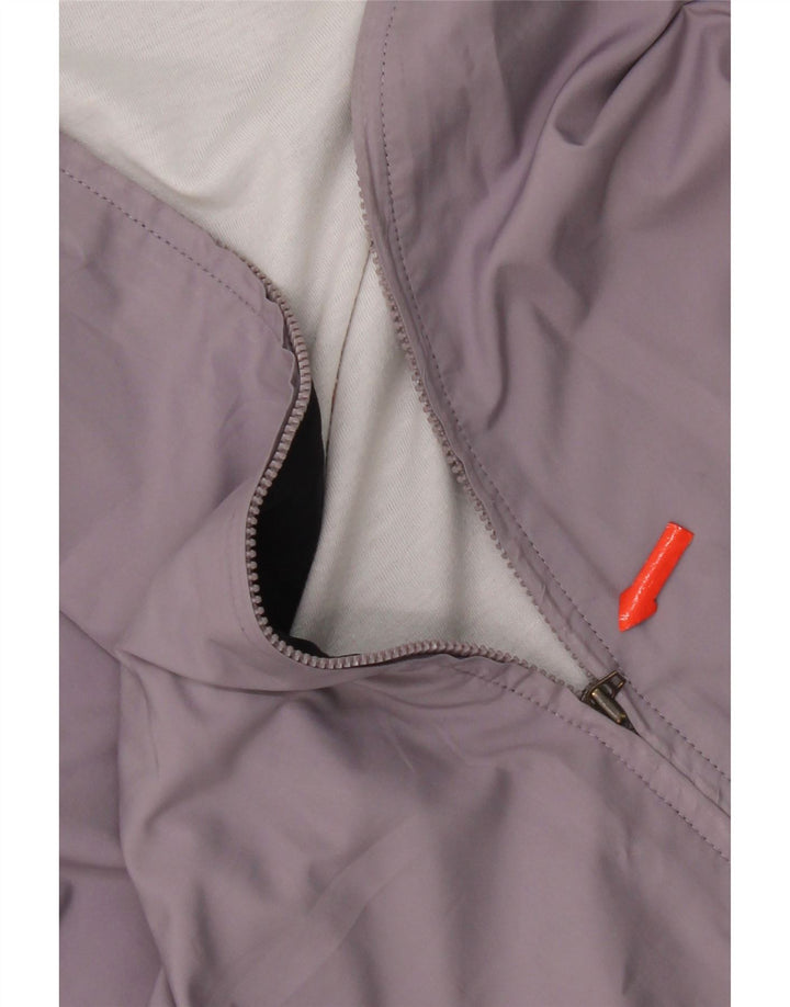Jachetă de top pentru trening Adidas pentru femei UK 14 mare, violet, poliester color bloc