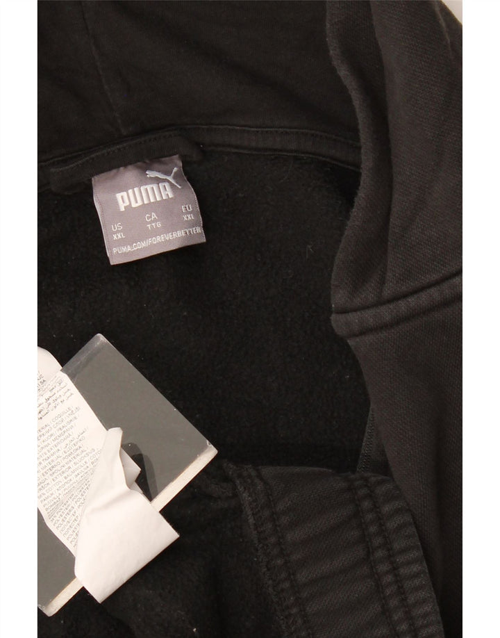 Pulover PUMA pentru bărbați, cu fermoar, 2XL, bumbac color bloc