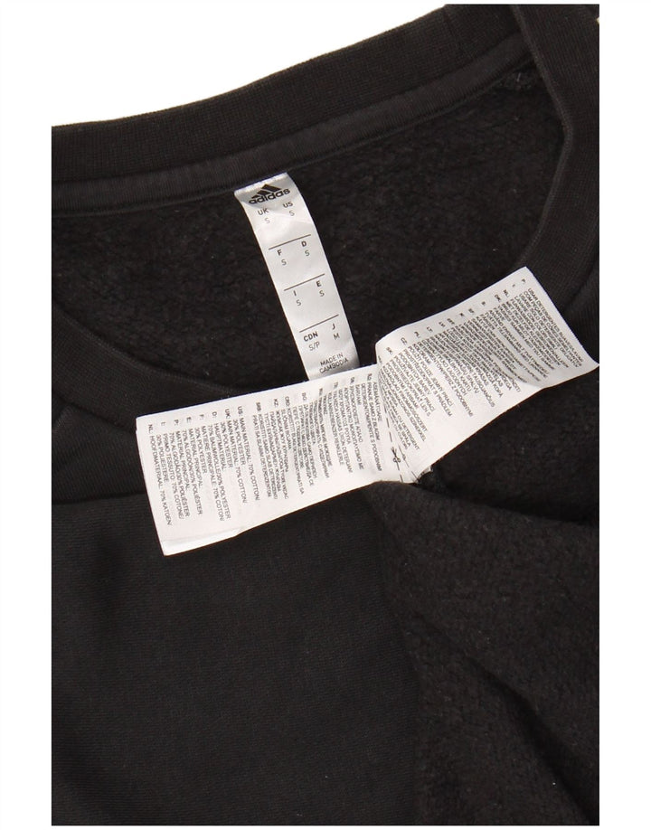 Pulover ADIDAS pentru bărbați, bumbac mic, negru
