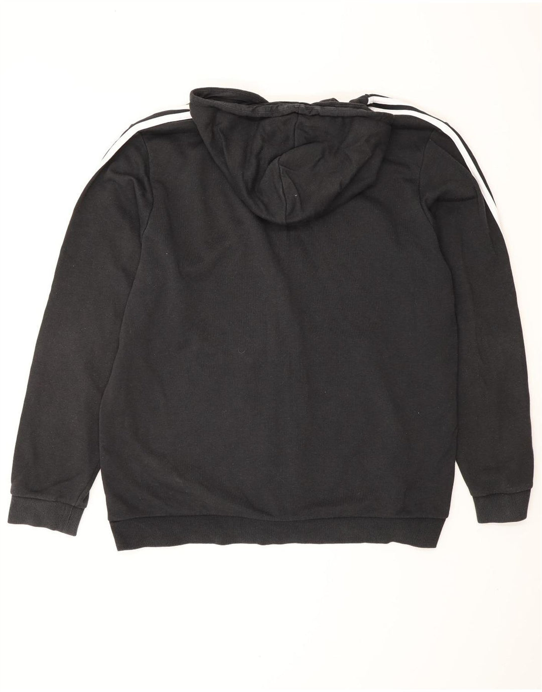 Pulover ADIDAS pentru bărbați, cu fermoar, bumbac XL, negru
