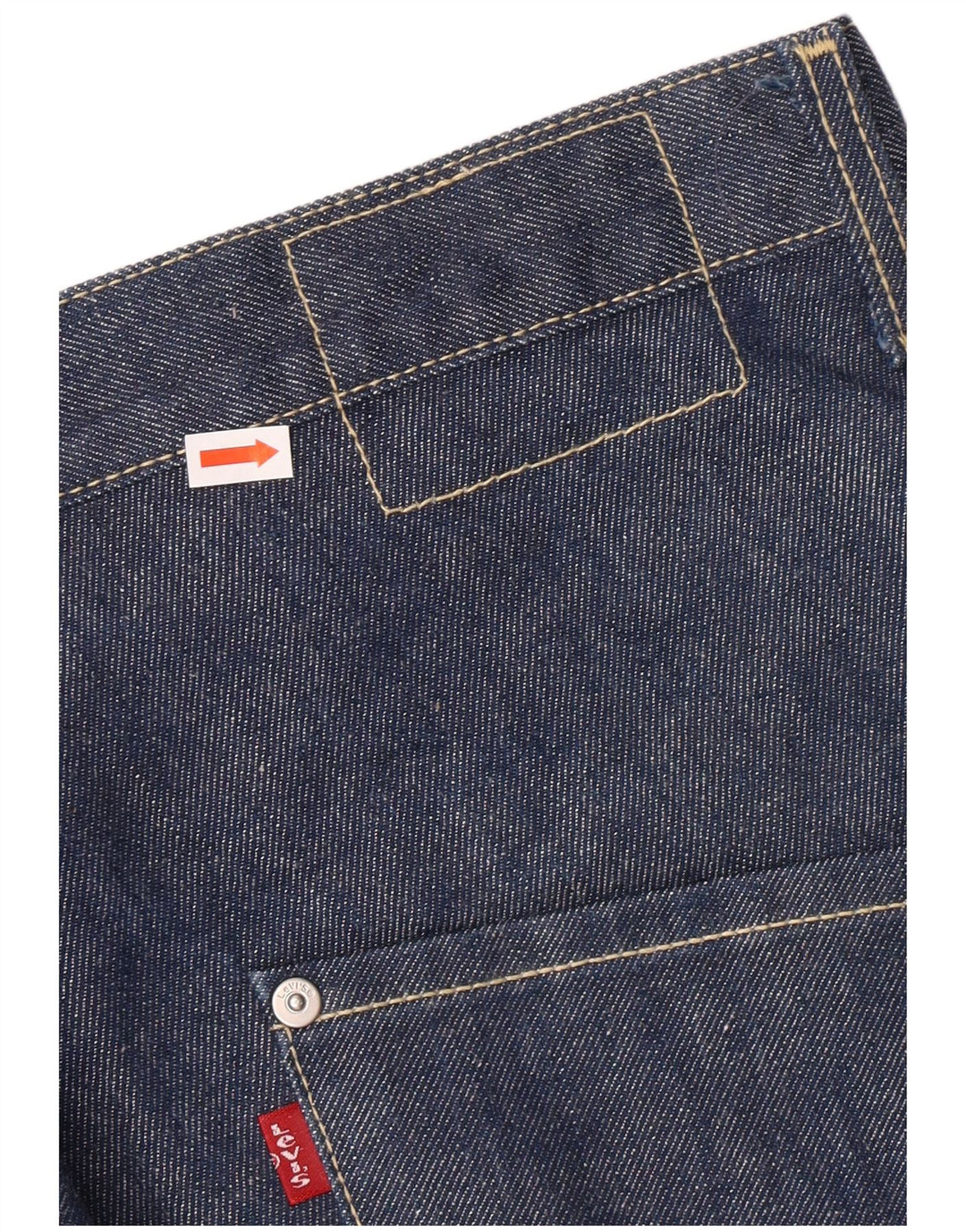 Blugi drepti pentru bărbați LEVI'S 501 W32 L30 Blue Cotton Classic