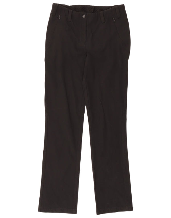Pantaloni casual drepti Rohan pentru femei UK 10 Small W32 L30 Poliamidă neagră