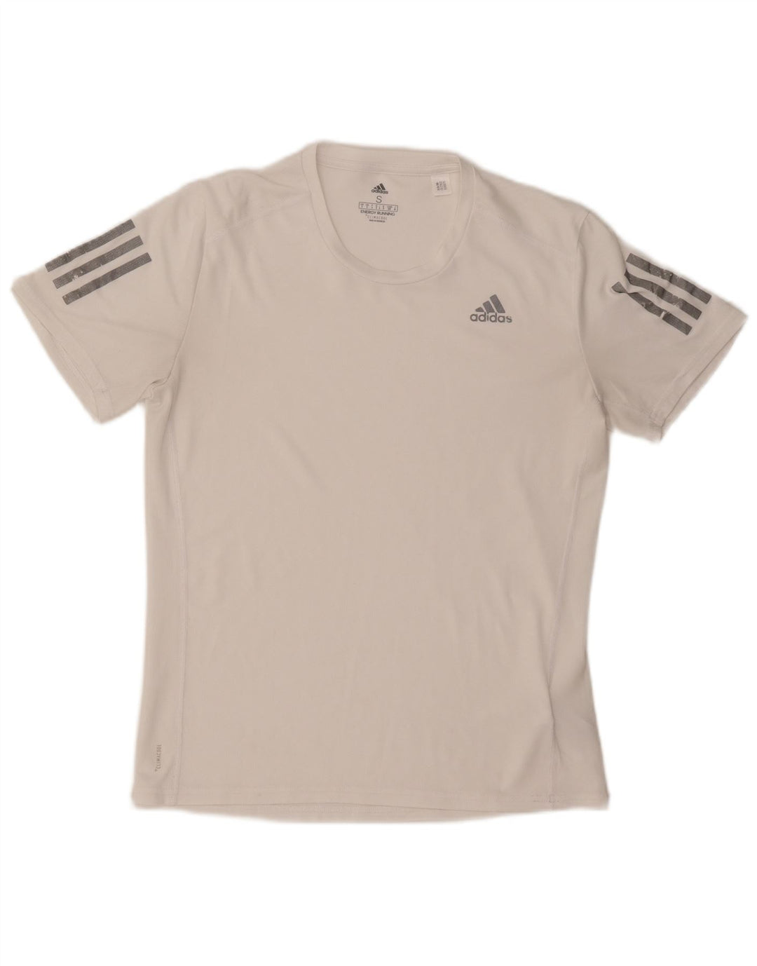 Tricou ADIDAS Climacool pentru bărbați Top mic din poliester alb
