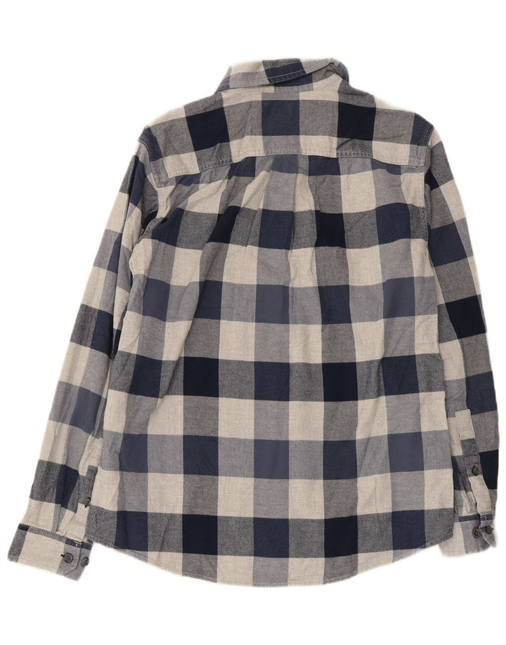 Cămașă de flanel pentru bărbați EDDIE BAUER, bumbac cu carouri bleumarin mediu