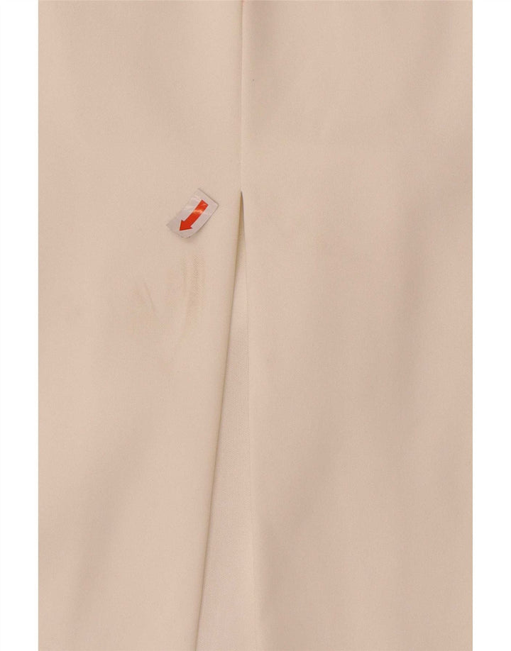 Rochie fără bretele pentru femei Zara UK 8, poliester alb mic