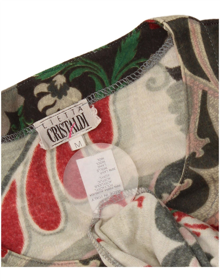 Bluză Cristaldi pentru femei, cu croiala lejeră, UK 14 Medium, multicoloră, florală