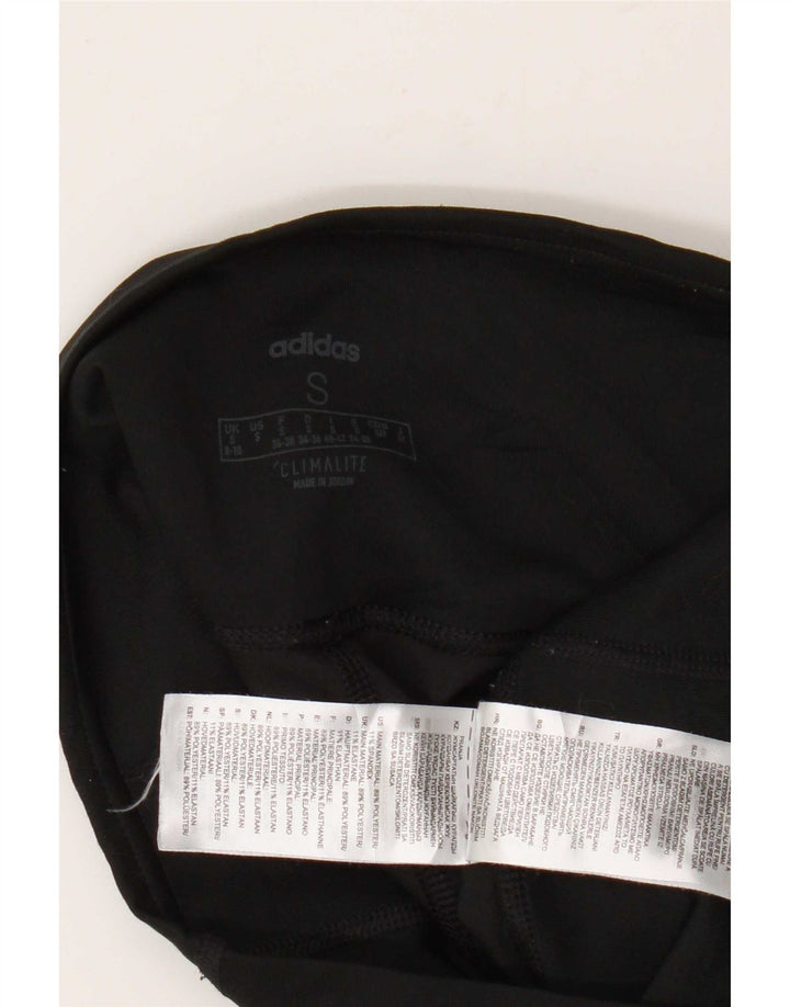 Leggings Climalite Adidas pentru femei UK 8/10 Poliester negru mic