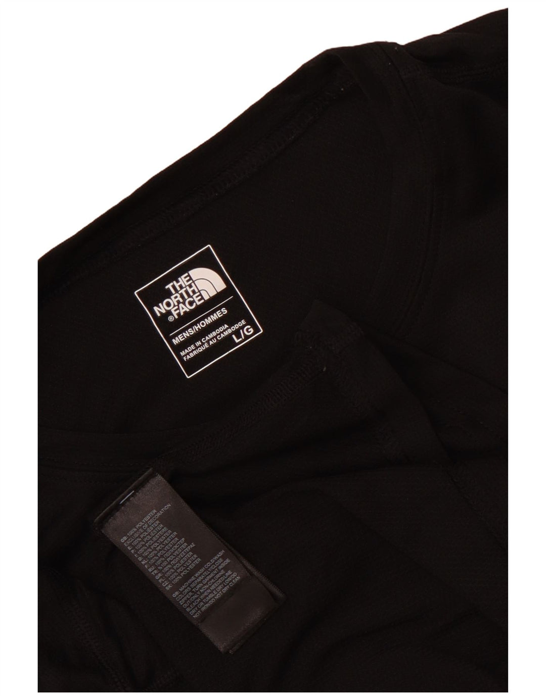 Tricou pentru bărbați The North Face Top mare din poliester negru