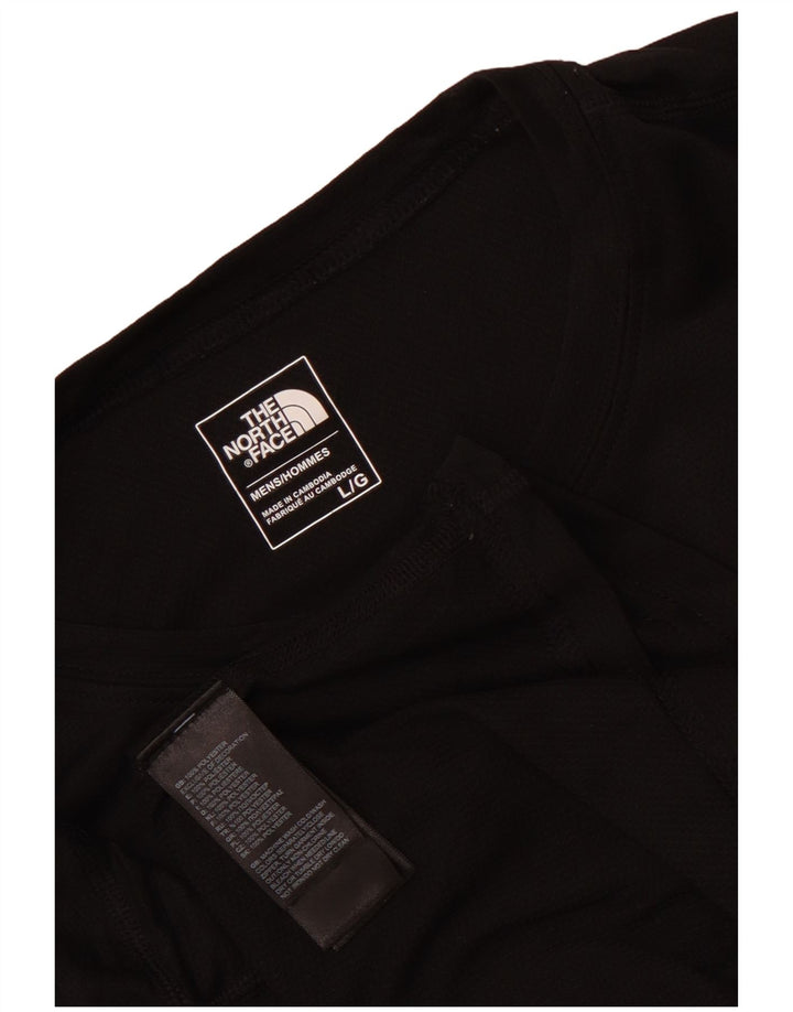 Tricou pentru bărbați The North Face Top mare din poliester negru