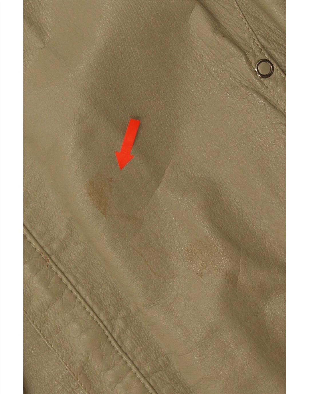Jachetă de piele vintage pentru bărbați UK 38 Medium Khaki