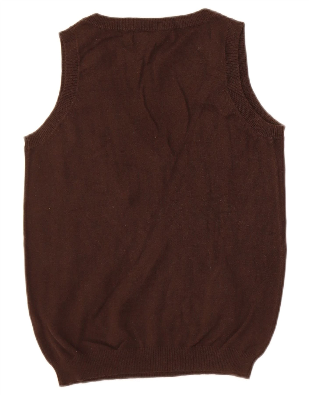 Vesta pentru femei Zara UK 12 Bumbac maro mediu