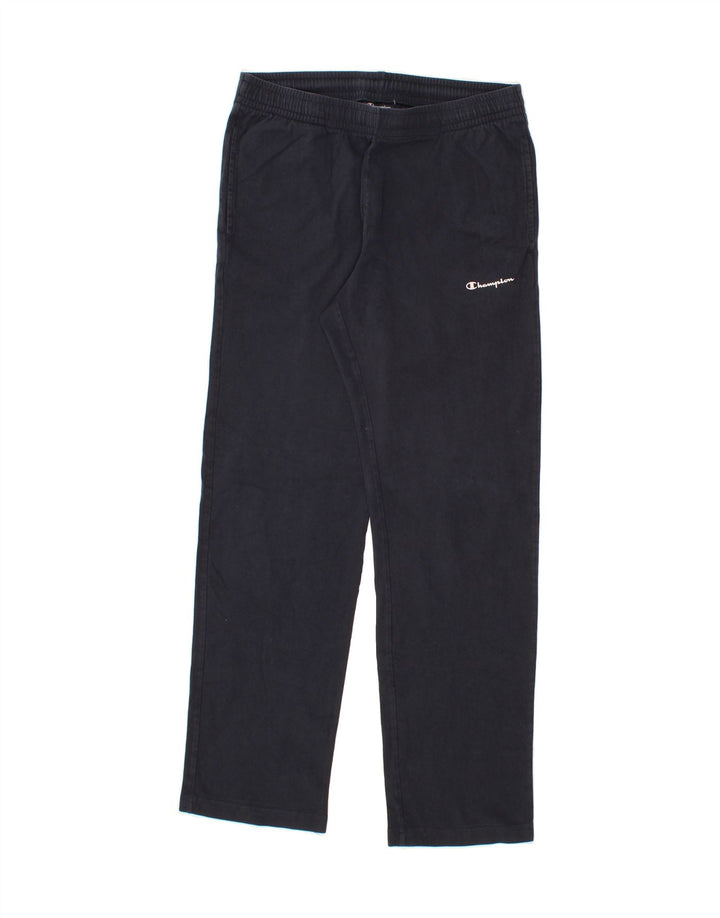 CHAMPION Womens Tracksuit Trousers UK 14 Medium  Navy Blue Vintage Champion and Second-Hand Champion from Messina Hembry 