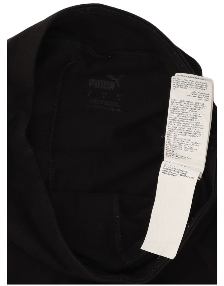 Leggings grafic PUMA pentru femei UK 10 mic bumbac negru
