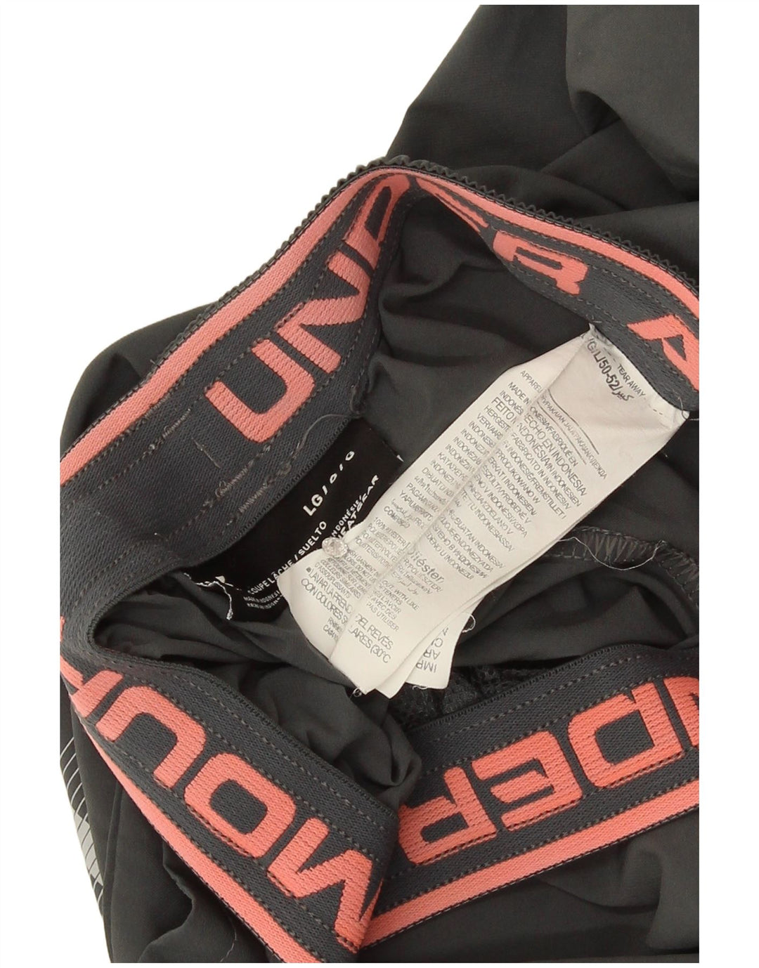Pantaloni scurți sport Under Armour pentru bărbați Heat Gear Graphic, mari, gri, poliester