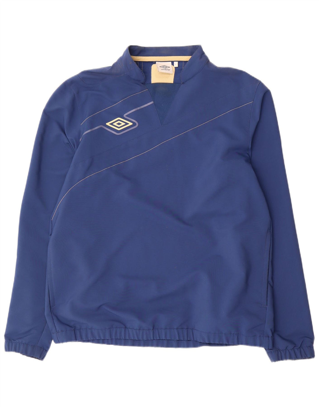 Umbro pentru bărbați, cu pulover grafic, jachetă de top cu dungi mari, albastre
