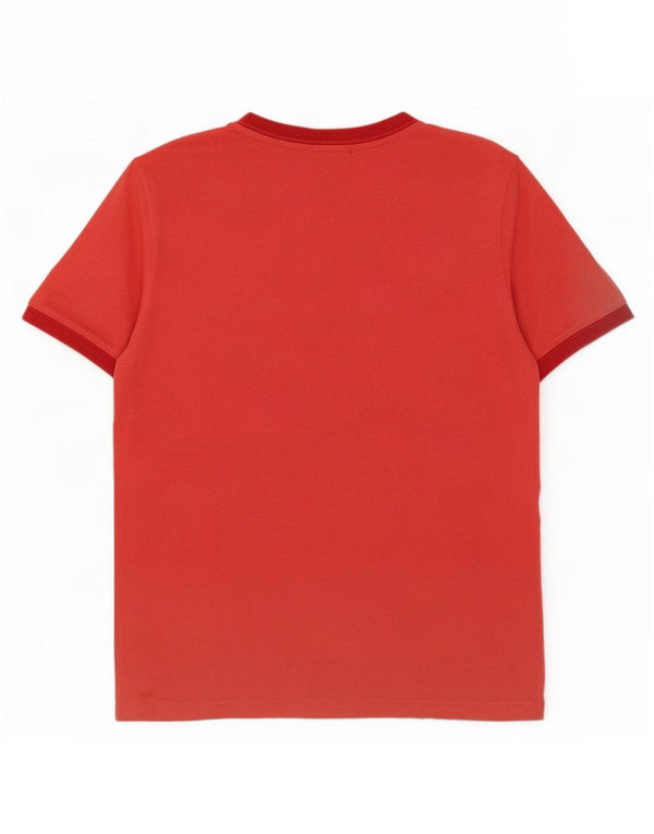 Tricou Superdry pentru femei Top UK 10 Small Red Bumbac