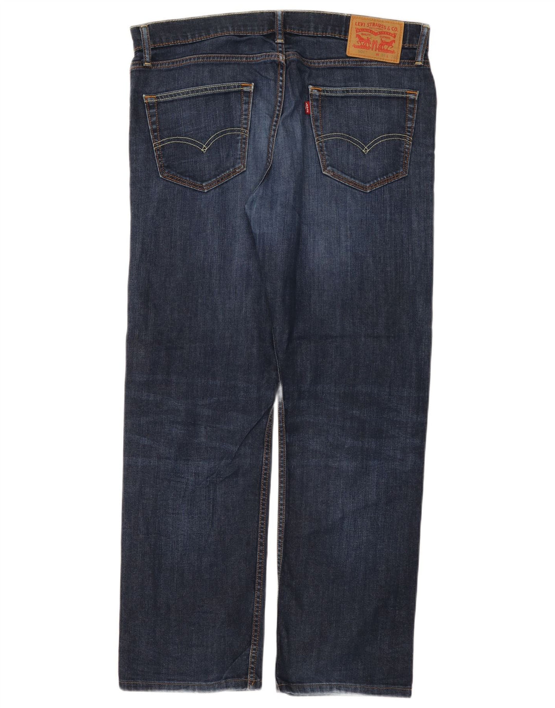 Blugi drepti 504 pentru femei Levi's W34 L32 Bumbac albastru
