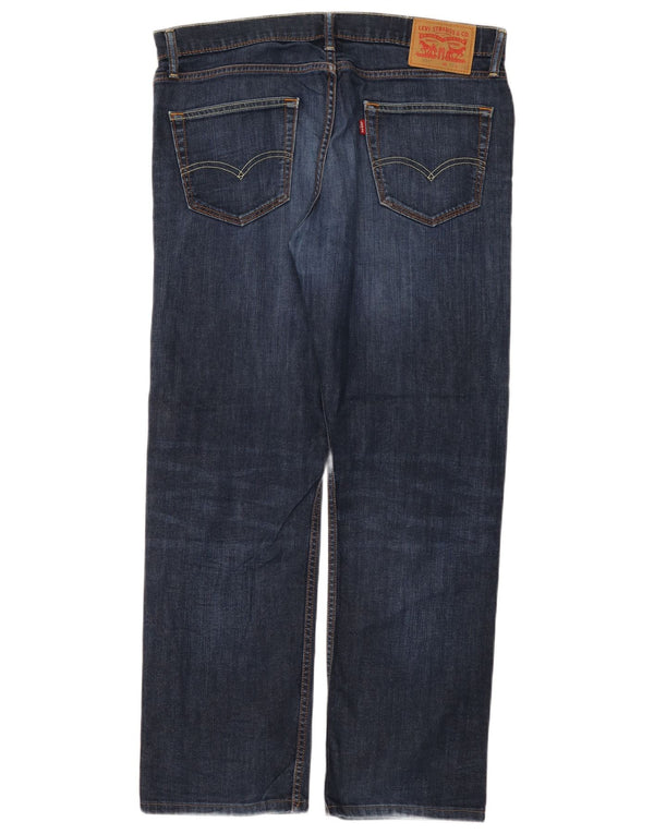 Blugi drepti 504 pentru femei Levi's W34 L32 Bumbac albastru