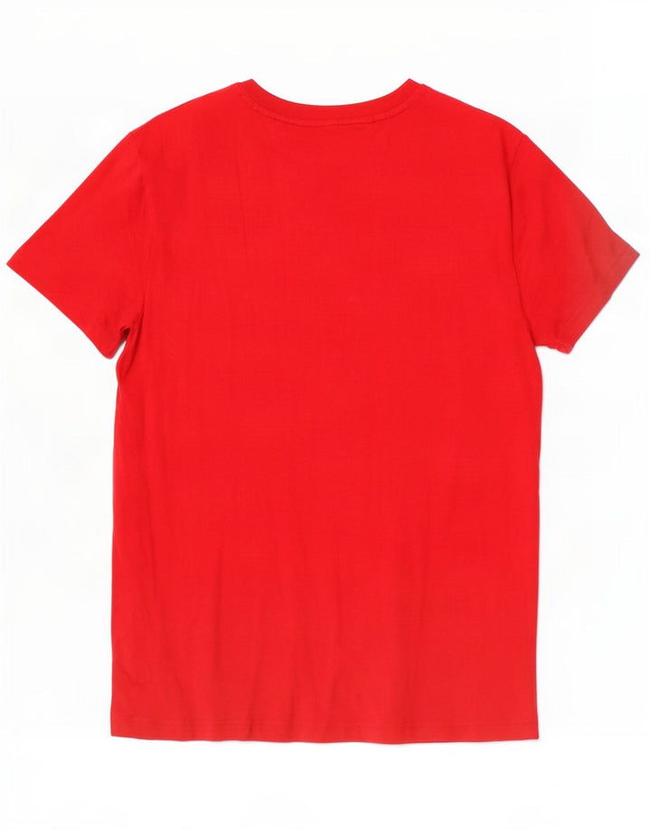 Tricou pentru bărbați Nautica Top mare bumbac roșu