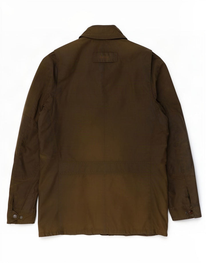 Jachetă pentru bărbați Barbour din bumbac cerat UK 38 Medium Khaki