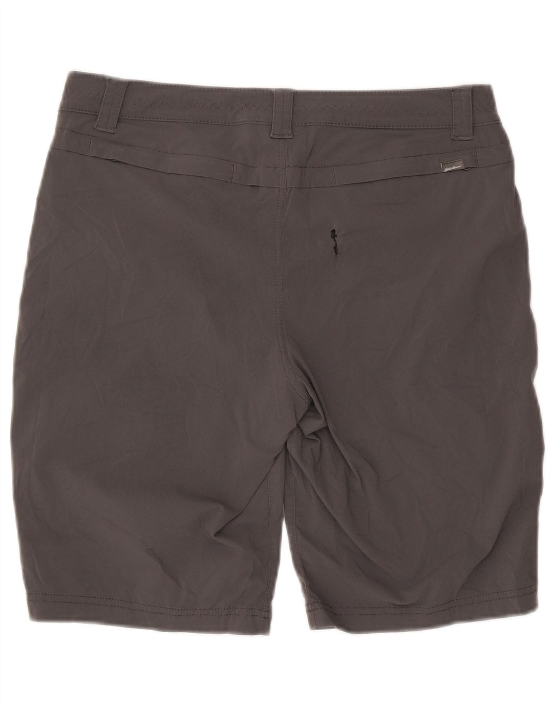 Pantaloni scurți de drumeție pentru femei Eddie Bauer US 10 Large W32 Nylon gri