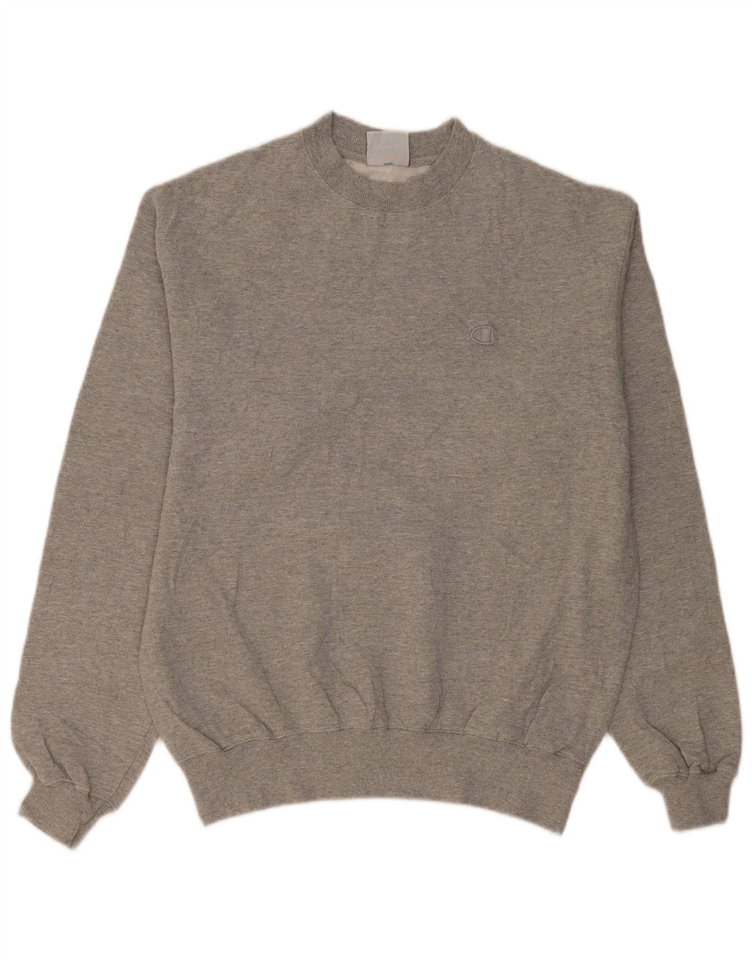 CHAMPION Mens Eco Sweatshirt Jumper Medium Grey Cotton