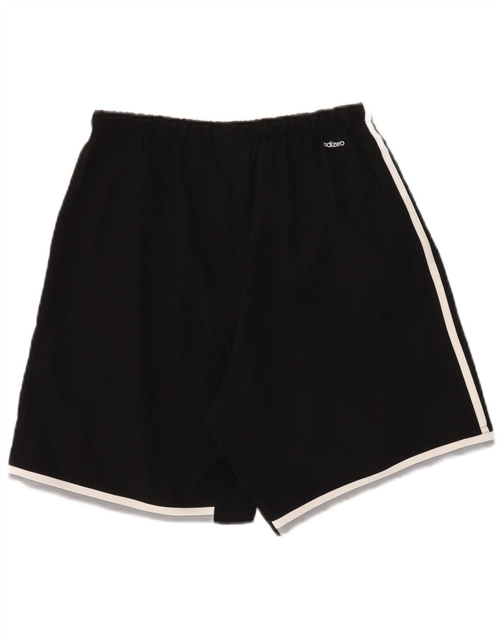 Pantaloni scurți sport pentru bărbați Adidas, medii, negru, poliester color bloc