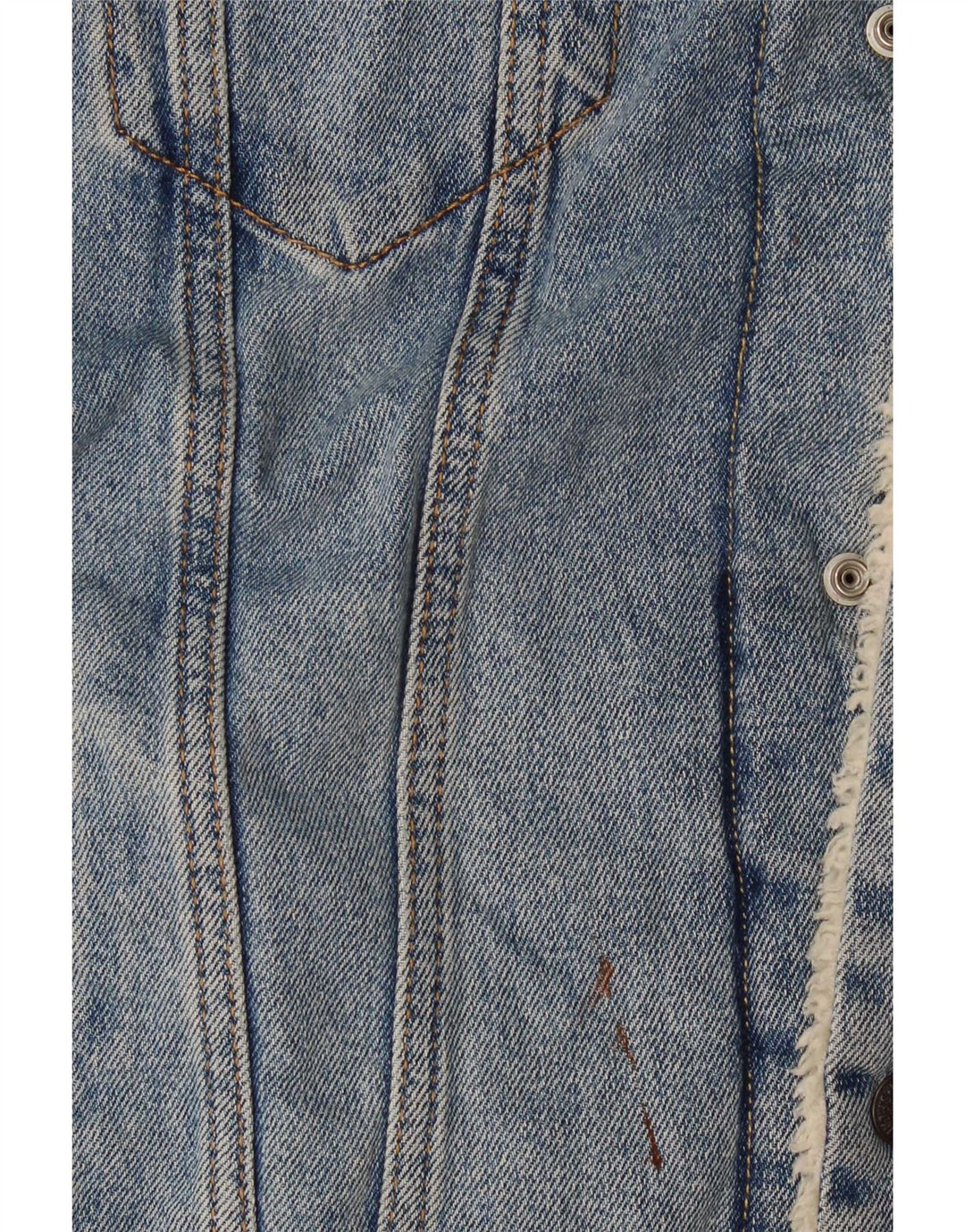 Jachetă pentru bărbați Levi's Sherpa Denim UK 40 Large Blue