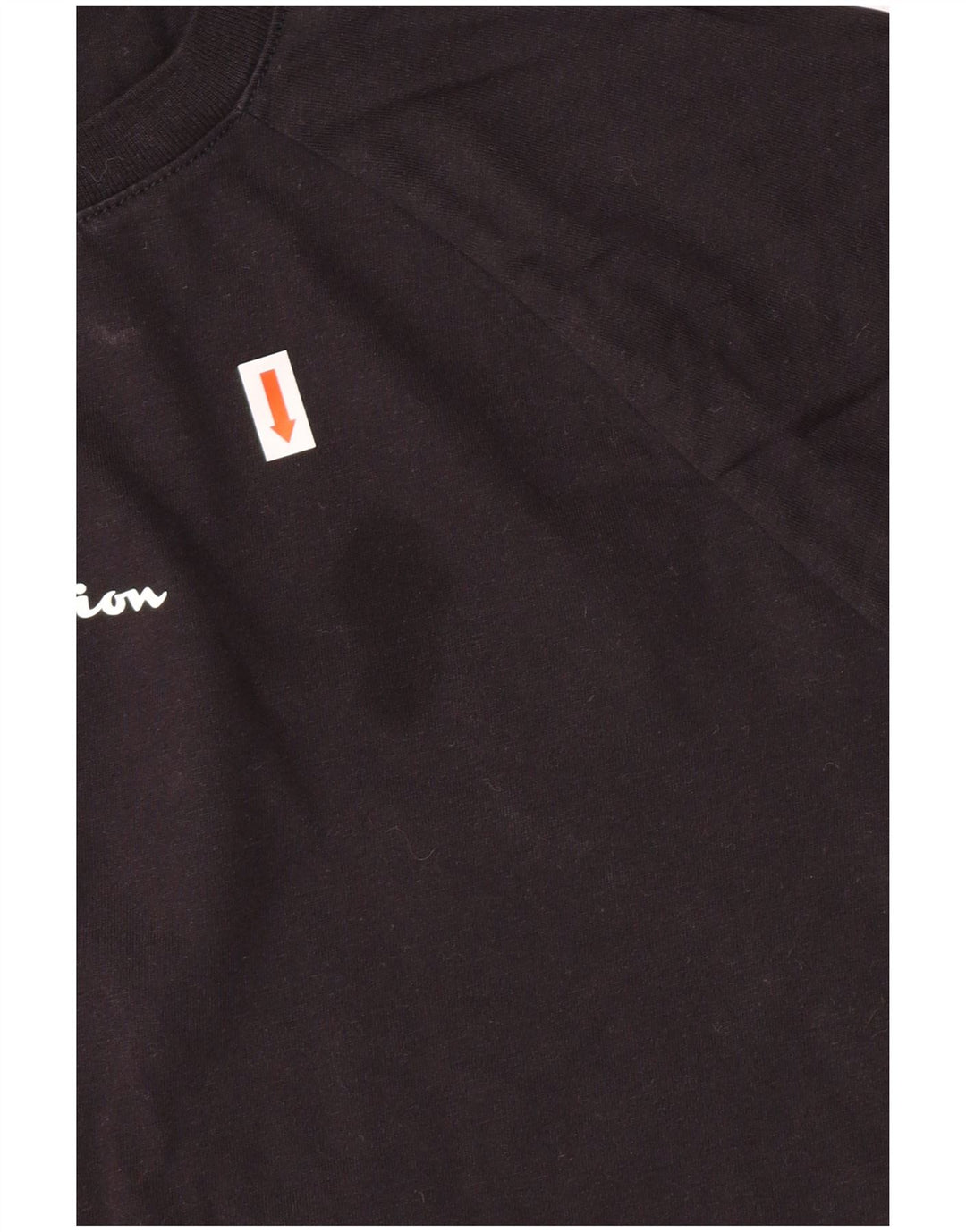 Tricou grafic Champion pentru femei Top XL bumbac negru