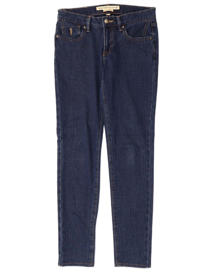 FRENCH CONNECTION Blugi skinny pentru femei UK 10 Small W28 L29 Bleumarin