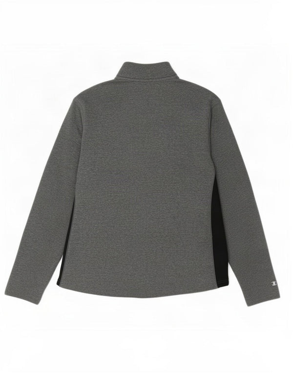 Jachetă de trening pentru băieți Champion, 13-14 ani, XL, gri Colorblock