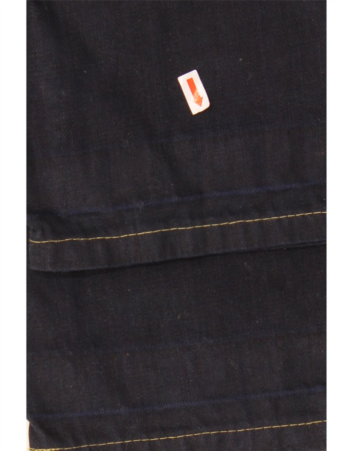 Blugi drepte pentru bărbați Wrangler Alaska W31 L34 bumbac bleumarin