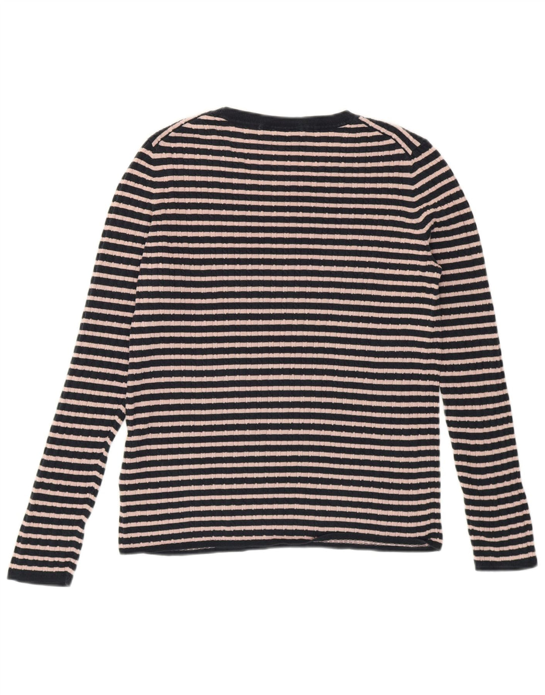 TOMMY HILFIGER Top pentru femei cu mânecă lungă UK 14 Medium Bleumarin Preppy