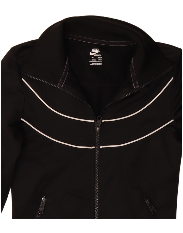 Jachetă de trening pentru femei Nike UK 6/8 XS Negru