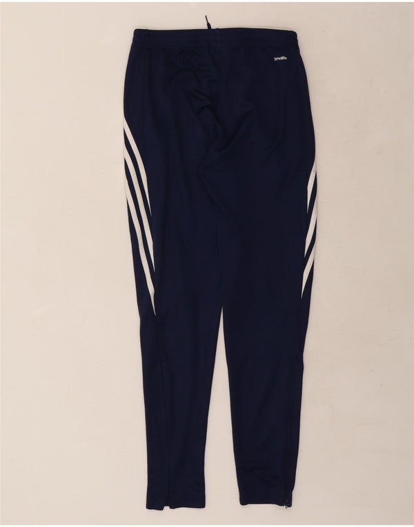 Pantaloni de trening Adidas Climalite pentru bărbați, poliester mici, albastru