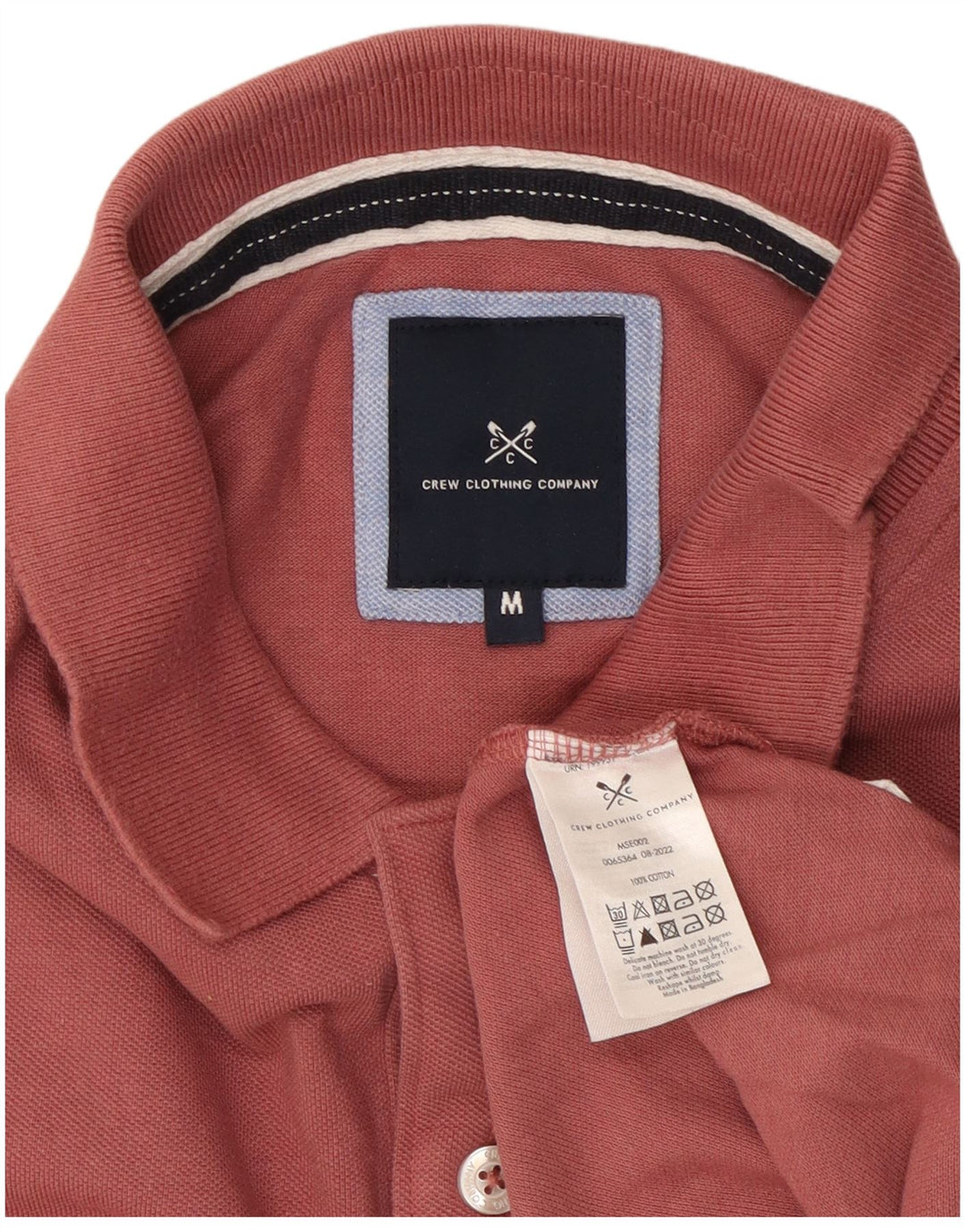 Crew Clothing Tricou polo pentru bărbați, bumbac maro mediu