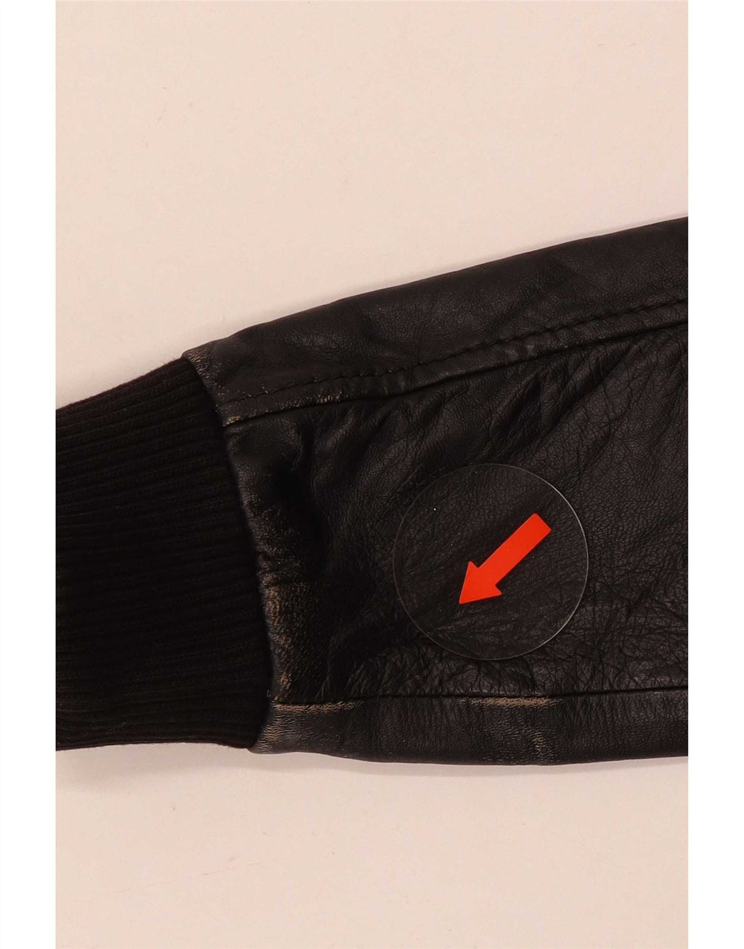 Jachetă de piele pentru bărbați Pull & Bear UK 36, neagră, mică