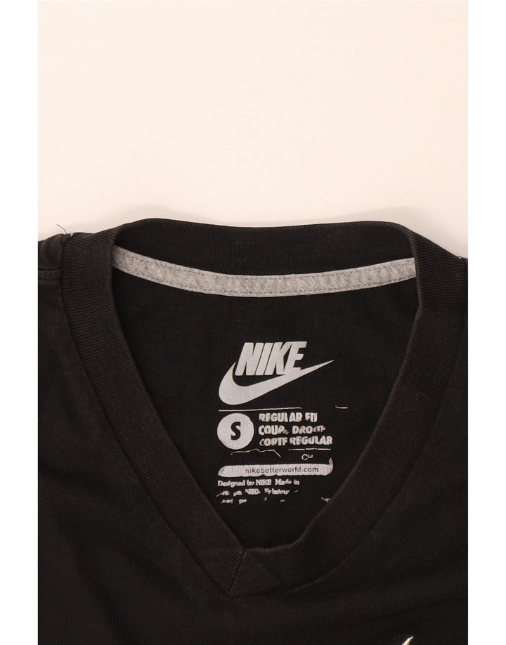 Tricou pentru bărbați NIKE Regular Fit Top Mic Negru