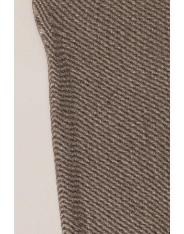 Pantaloni de costum slim pentru bărbați Zara EU 44 L34 L29 Maro Poliester