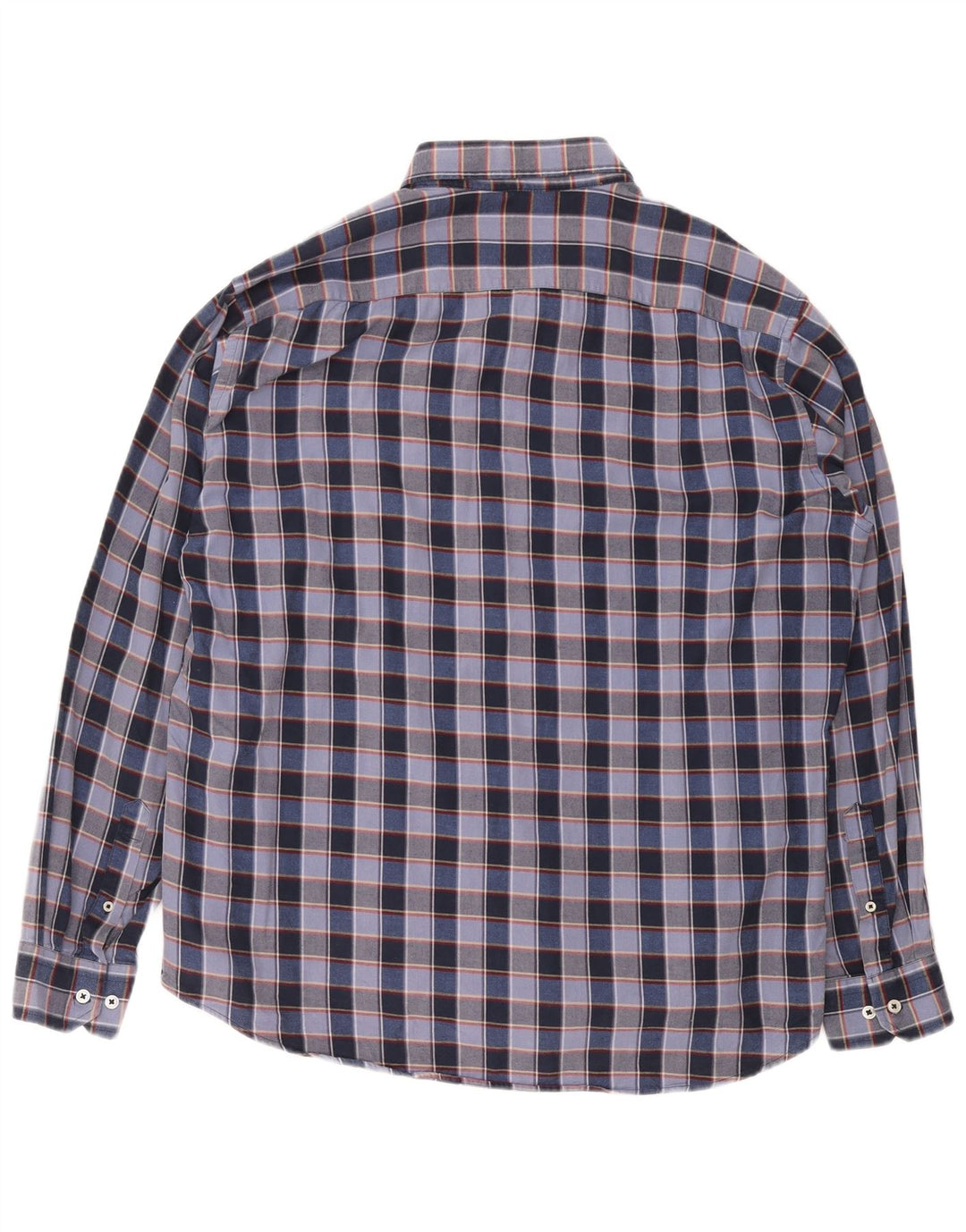 Cămașă pentru bărbați Carrera Flanel 2XL Blue Check Bumbac