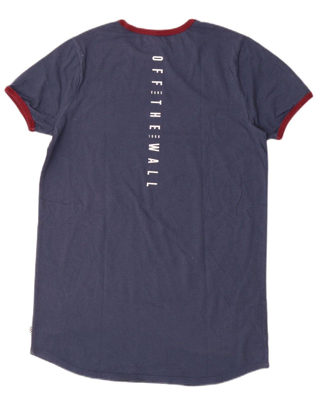 Tricou grafic înalt pentru bărbați Vans Top Mediu Bleumarin