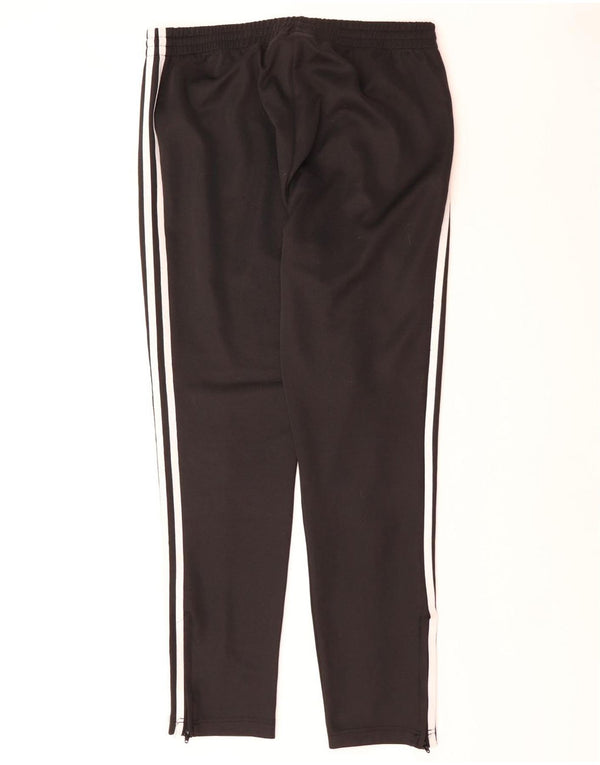 Pantaloni de trening ADIDAS pentru femei UK 12 Poliester mediu negru