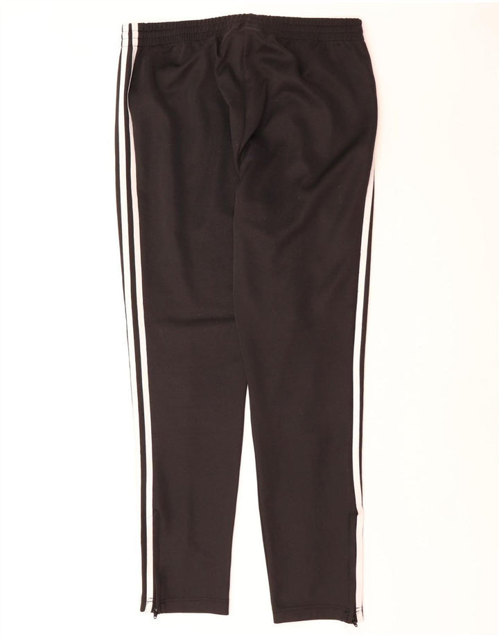 Pantaloni de trening ADIDAS pentru femei UK 12 Poliester mediu negru